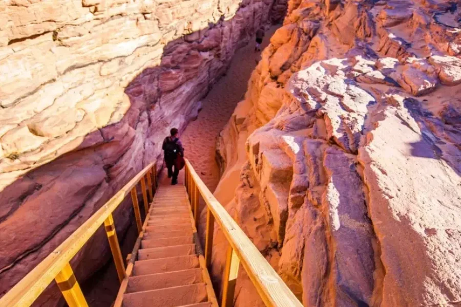 Excursión 4 en 1 al cañón Salama en Dahab